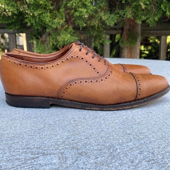 Allen Edmonds HALE Punched Cap Toe Dress Shoes 9 D main image 7